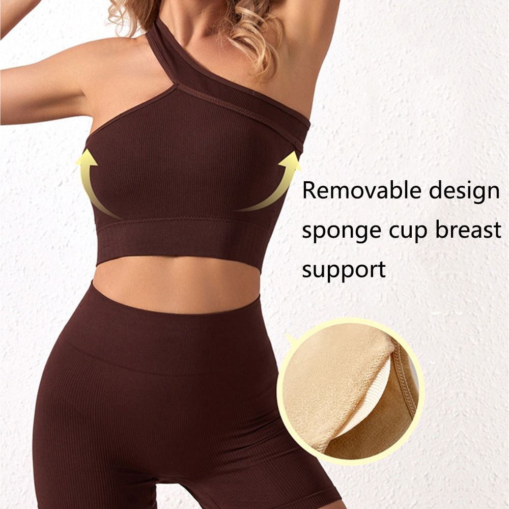 2Pcs Reusable Seamless Women W - Seamless Ribbed Workout Tank Top recension och pris