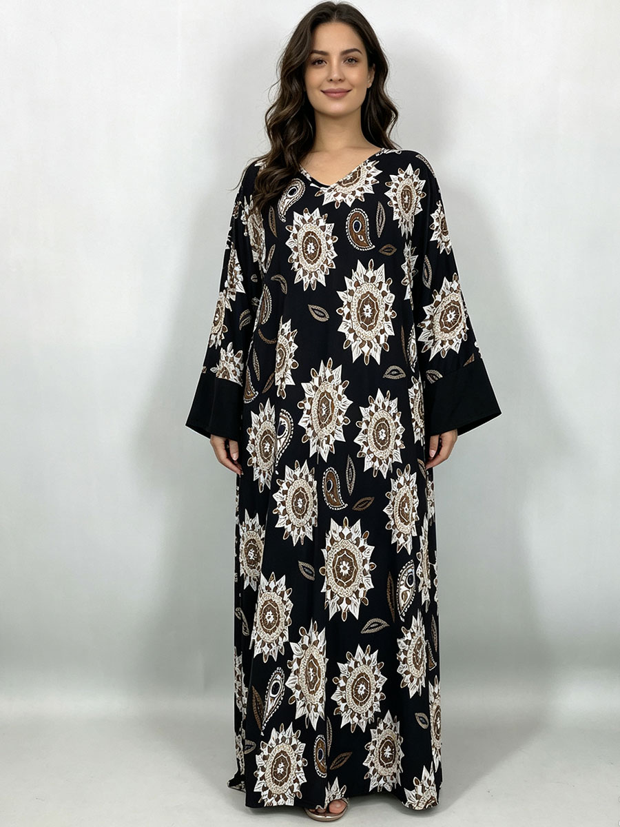 Plus Size Maxi Dress for Women - Boho Summer Beach Maxi Dress recension och pris