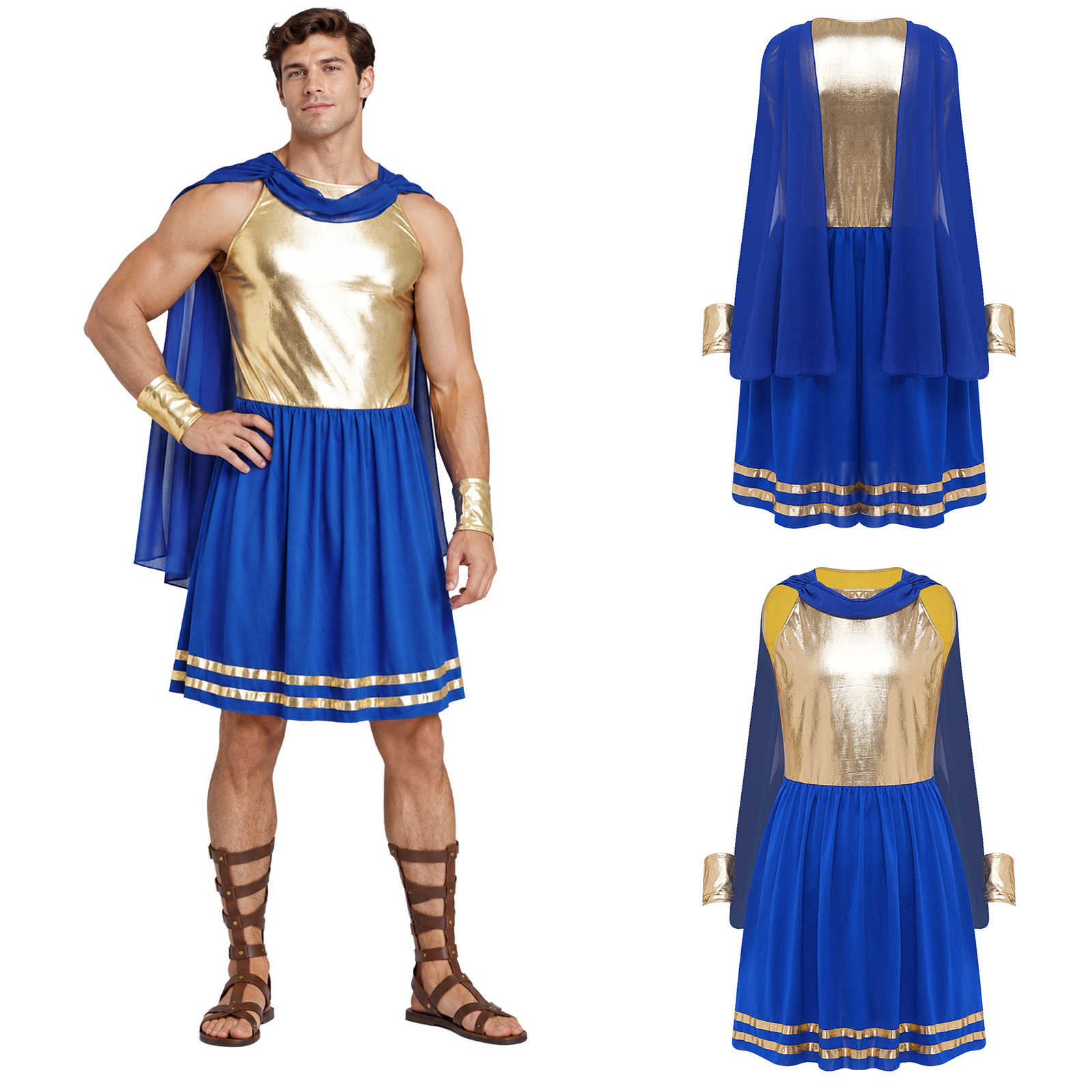 Mens Ancient Greek Costumes Ha - Dresses recension och pris