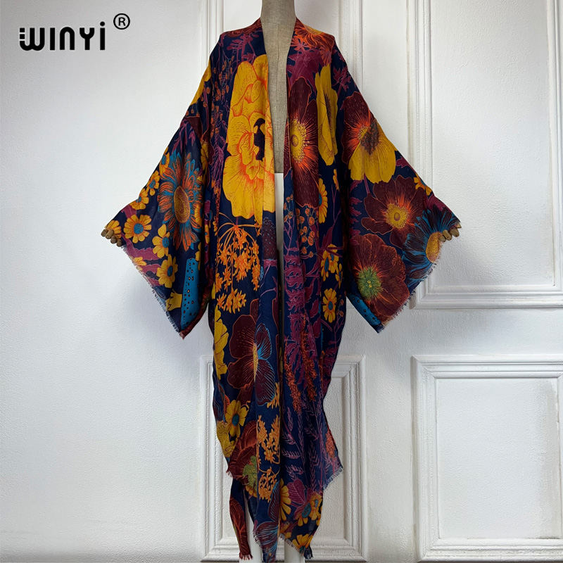 WINYI Africa Fashion Summer Ki - Boho Summer Beach Maxi Dress recension och pris