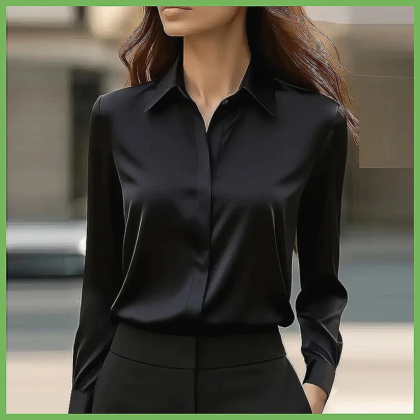New Women's Office Blouse Long - Blouses recension och pris