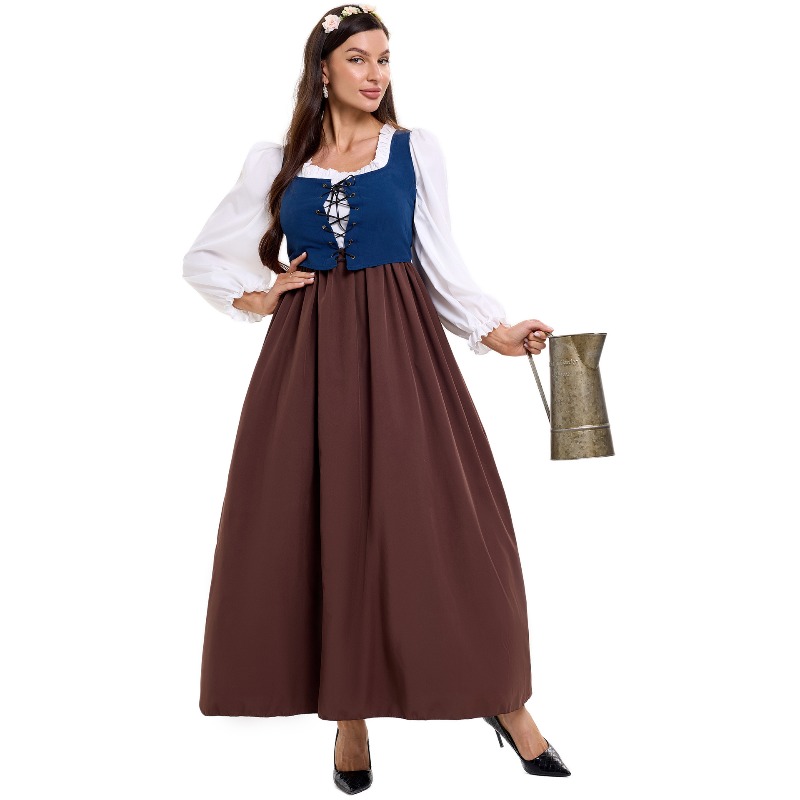 Women Vintage Peasant Costume  - Tops recension och pris