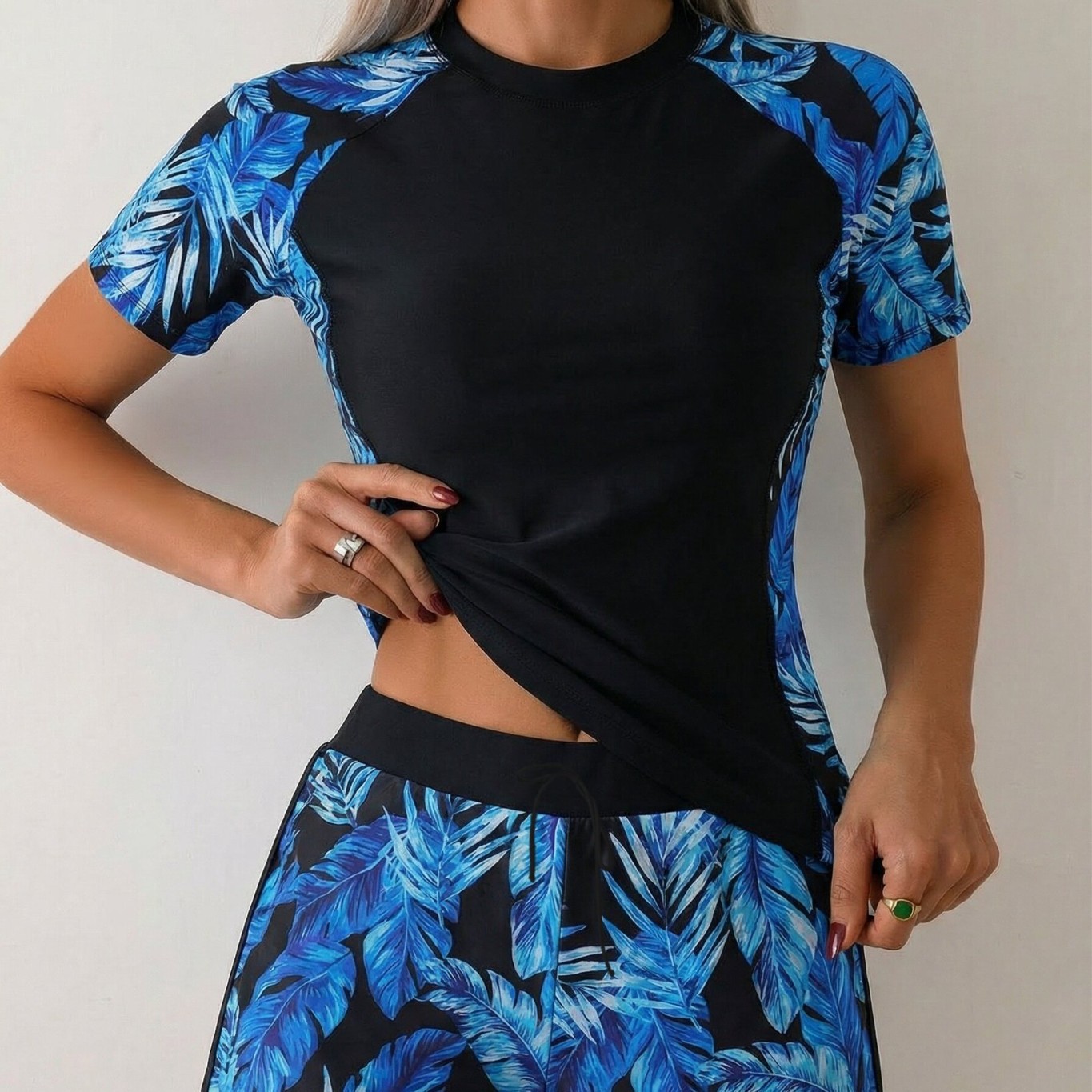 Woman Tankini With Shorts Crop - Tops recension och pris
